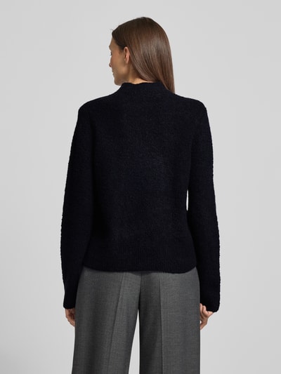 BOSS Regular Fit Strickpullover aus Woll-Kaschmir-Mix Modell 'FUBRINA' Black 5