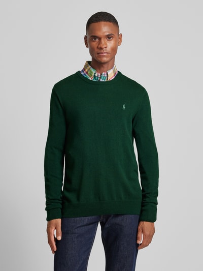 Polo Ralph Lauren Strickpullover aus Lanawolle mit Rundhalsausschnitt Bottle 4