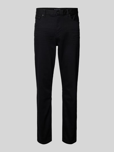 Tommy Hilfiger Straight Fit Jeans im 5-Pocket-Design Modell 'HARLEM' Black 2