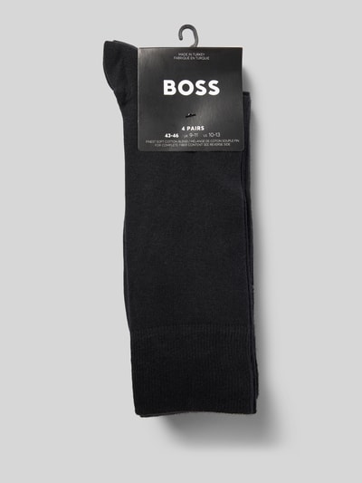BOSS Socken aus Baumwoll-Mix im 4er-Pack Black 3