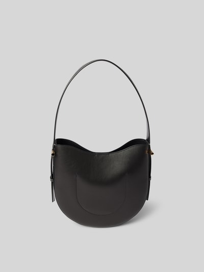 Victoria Beckham Handtasche mit Label-Print Black 3