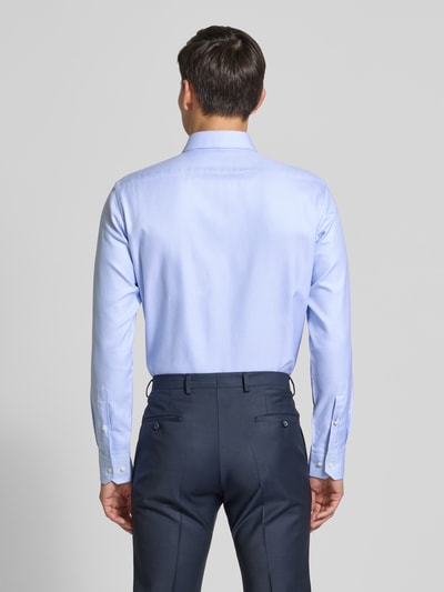 BOSS Koszula biznesowa o kroju regular fit z czystej bawełny Błękitny 5