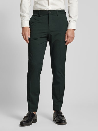 SELECTED HOMME Slim fit pak met klepzakken, model 'LIAM' Olijfgroen - 6