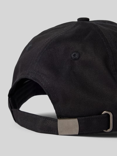 Karo Kauer Basecap mit Label-Patch Black 2