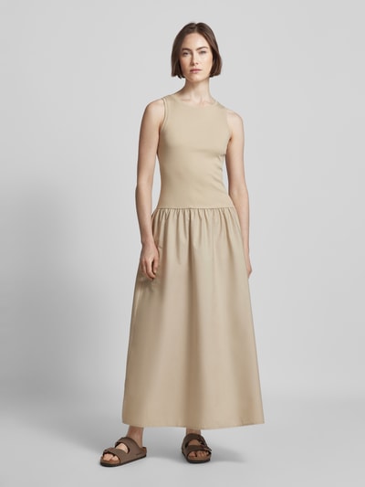 Mango Maxikleid im Stufen-Look Modell 'VALVI' Beige 4