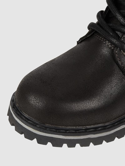 Tom Tailor Boots in Leder-Optik  Black 2