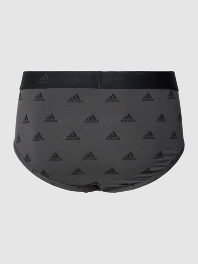 ADIDAS SPORTSWEAR Slip met elastische band met label in een set van 3 stuks Donkergrijs - 3