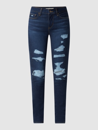 Levi's® Super Skinny Fit Jeans mit Stretch-Anteil Modell '710™' Jeansblau 2