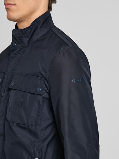 Geox Jacke mit Brusttaschen Marine 3