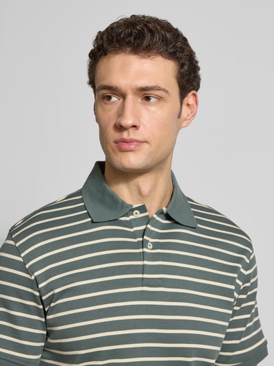 Selected Homme Regular Fit Poloshirt aus reiner Baumwolle Modell 'DEAN' Mint 3