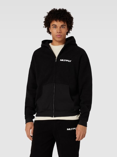 Multiply Apparel Sweatjacke mit Kapuze Black 4