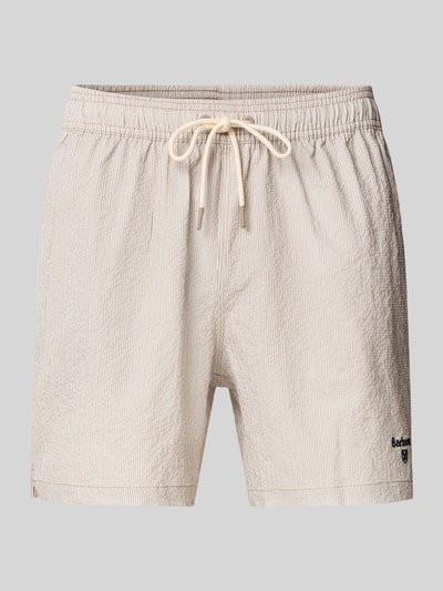 Barbour Shorts mit elastischem Bund und Eingrifftaschen Sand 2