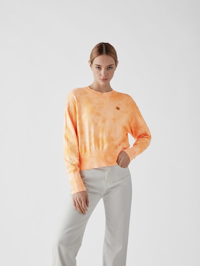 Kenzo Sweatshirt im Batik-Look Orange 4