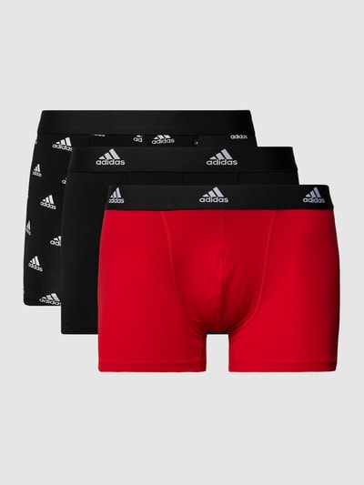 ADIDAS SPORTSWEAR Trunks mit Label-Details im 3er-Pack Rot 2