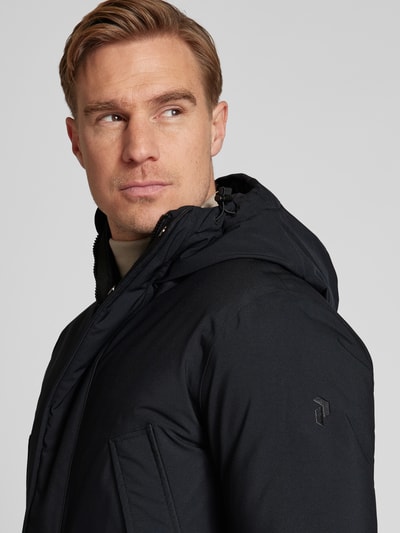 PEAK PERFORMANCE Regular Fit Parka mit Daunen-Federn-Füllung Black 3