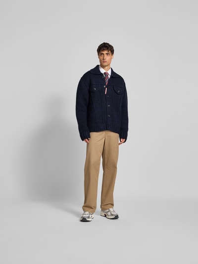 Dsquared2 Strickjacke mit Knopfleiste Dunkelblau 1