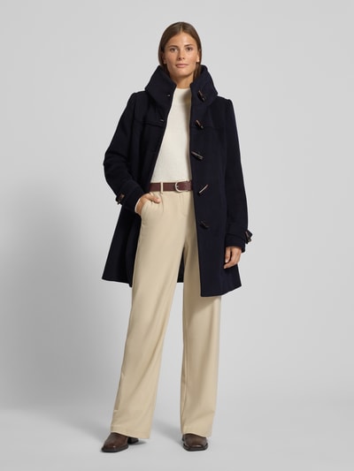 Milo Coats Jack met mouwtrensjes, model 'STEFFI' Marineblauw - 1