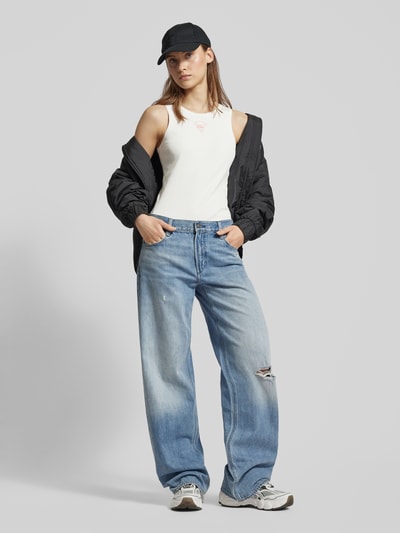 G-Star Raw Top met racerback Antraciet - 1