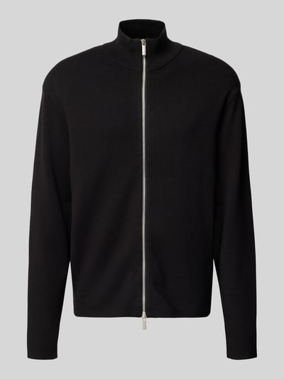 SELECTED HOMME Relaxed Fit Strickjacke aus Viskose-Mix Modell 'TELLER' Black 2