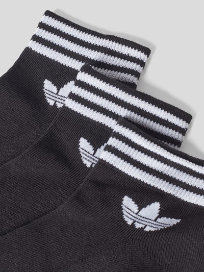 adidas Originals Sneakersocken aus elastischem Baumwoll-Mix im 3er-Pack Black 2