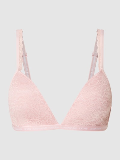 CK One Soft-beha van kant  Roze - 2