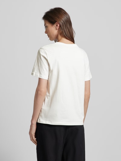 Vila T-Shirt mit Rundhalsausschnitt Modell 'COLBA' Weiss 5