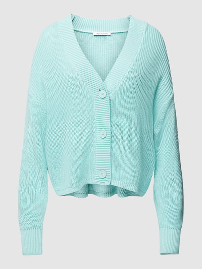 Tom Tailor Denim Cardigan mit tiefem V-Ausschnitt Mint 2