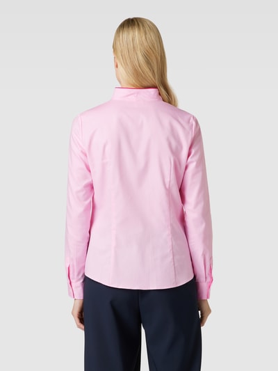 Christian Berg Woman Blouse met opstaande kraag Felroze - 5