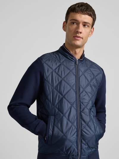 Christian Berg Men Steppjacke mit Stehkragen und Eingrifftaschen Marine 3