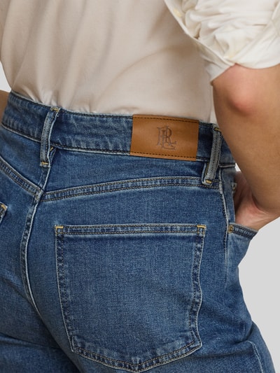 Lauren Ralph Lauren Straight Fit Jeans aus Baumwoll-Mix im 5-Pocket-Design Jeansblau 6