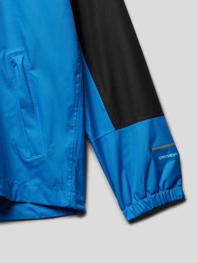 The North Face Kurtka z nadrukami z logo model ‘ANTORA’ Królewski niebieski 2