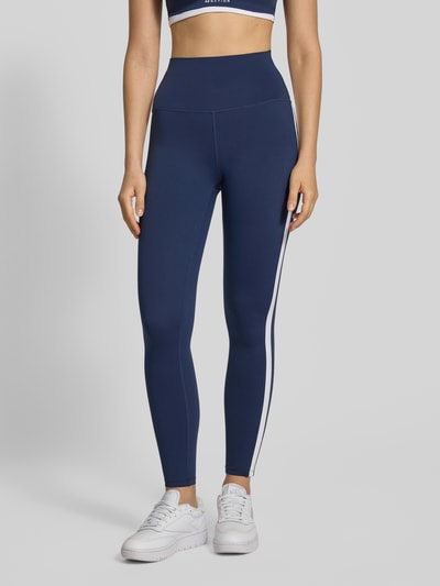 P.E Nation Sportlegging met gallonstrepen Donkerblauw - 4
