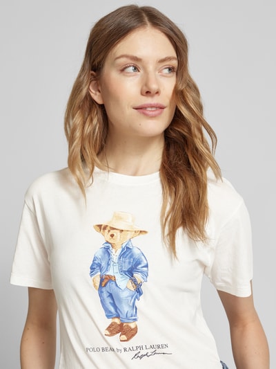 Polo Ralph Lauren T-shirt met labelprint Wit - 3