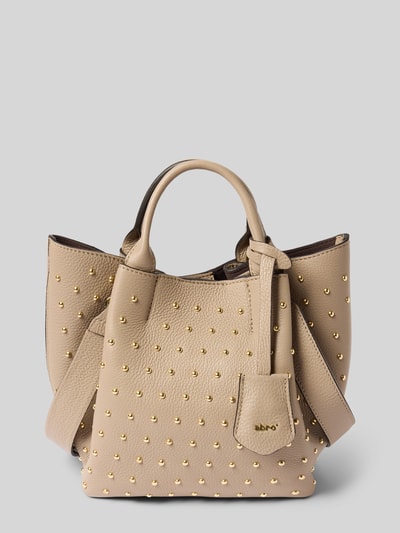 Abro Shopper mit Tragehenkel Taupe 2