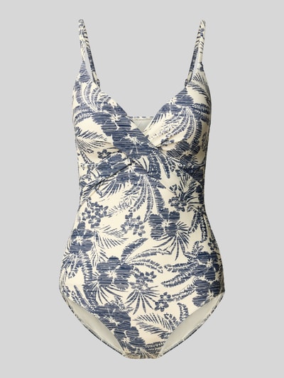 Barts Kostium kąpielowy z wiązanym detalem model ‘TUALA’ Złamany biały 1