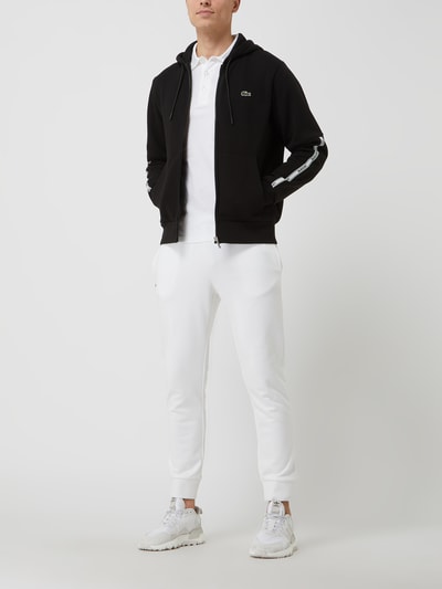 Lacoste Classic Fit Sweatjacke mit Kapuze Black 1