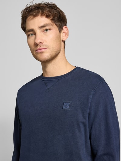 Lerros Sweatshirt mit Label-Details Marine 3