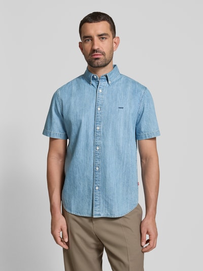 Levi's® Jeansoverhemd met knoopsluiting Blauw - 4