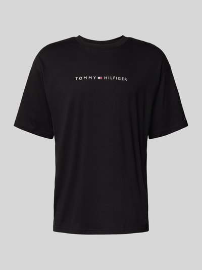 Tommy Hilfiger Relaxed Fit T-Shirt aus reiner Baumwolle Black 2