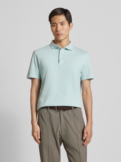 Strellson Poloshirt mit Strukturmuster Modell 'Fisher' Lind 4