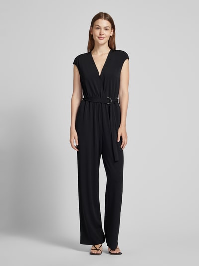 Christian Berg Woman Selection Jumpsuit mit Gürtel Black 4