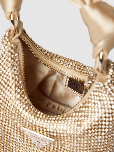 Guess Hobo Bag mit Ziersteinbesatz Modell 'LUA' Gold 4