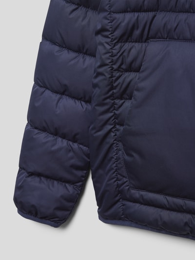 s.Oliver RED LABEL Steppjacke mit Känguru-Tasche Marineblau 2