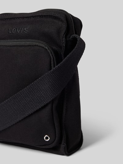 Levi's® Schoudertas met labelstitching Zwart - 3