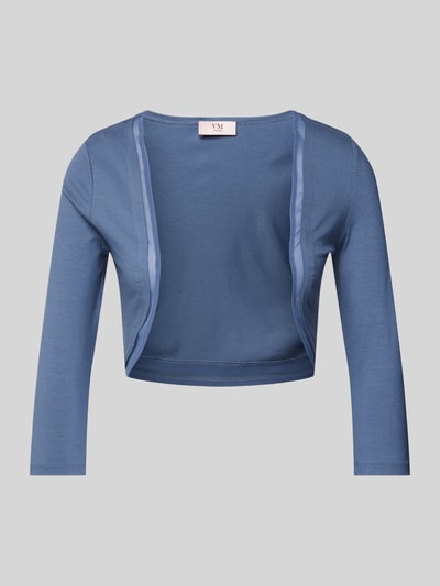 V.M. Bolero met opengewerkte voorkant Blauw - 2