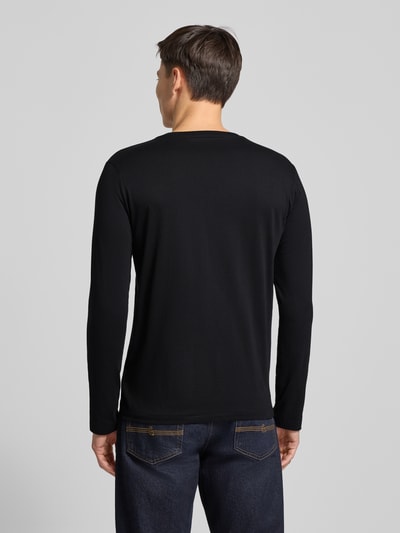 Polo Ralph Lauren Underwear Longsleeve aus Baumwolle mit Label-Stitching Black 5