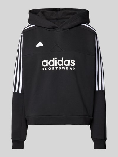 ADIDAS SPORTSWEAR Bluza z kapturem i nadrukiem z logo model ‘TIRO’ Czarny 2