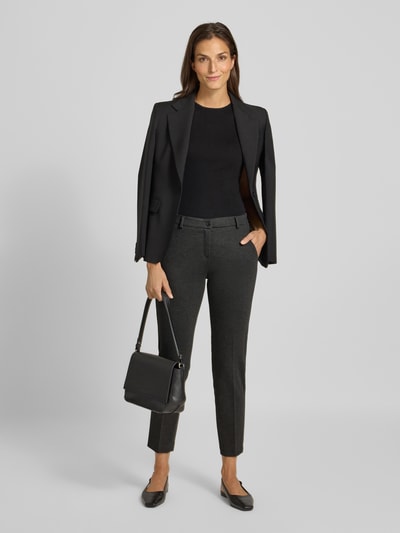 Brax Regular Fit Stoffhose aus Viskose-Mix Modell 'STYLE.MARON' Dunkelgrau 1