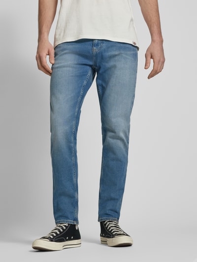 Tommy Jeans Jeansy o kroju slim fit z 5 kieszeniami model ‘AUSTIN’ Ciemnoniebieski 4