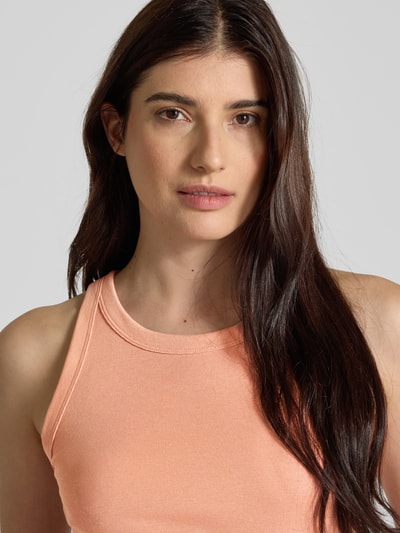 Marc O'Polo Slim Fit Tank Top aus reiner Baumwolle Altrosa 3